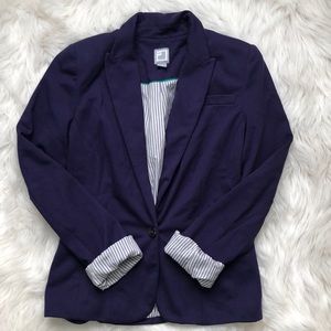 Dark purple blazer